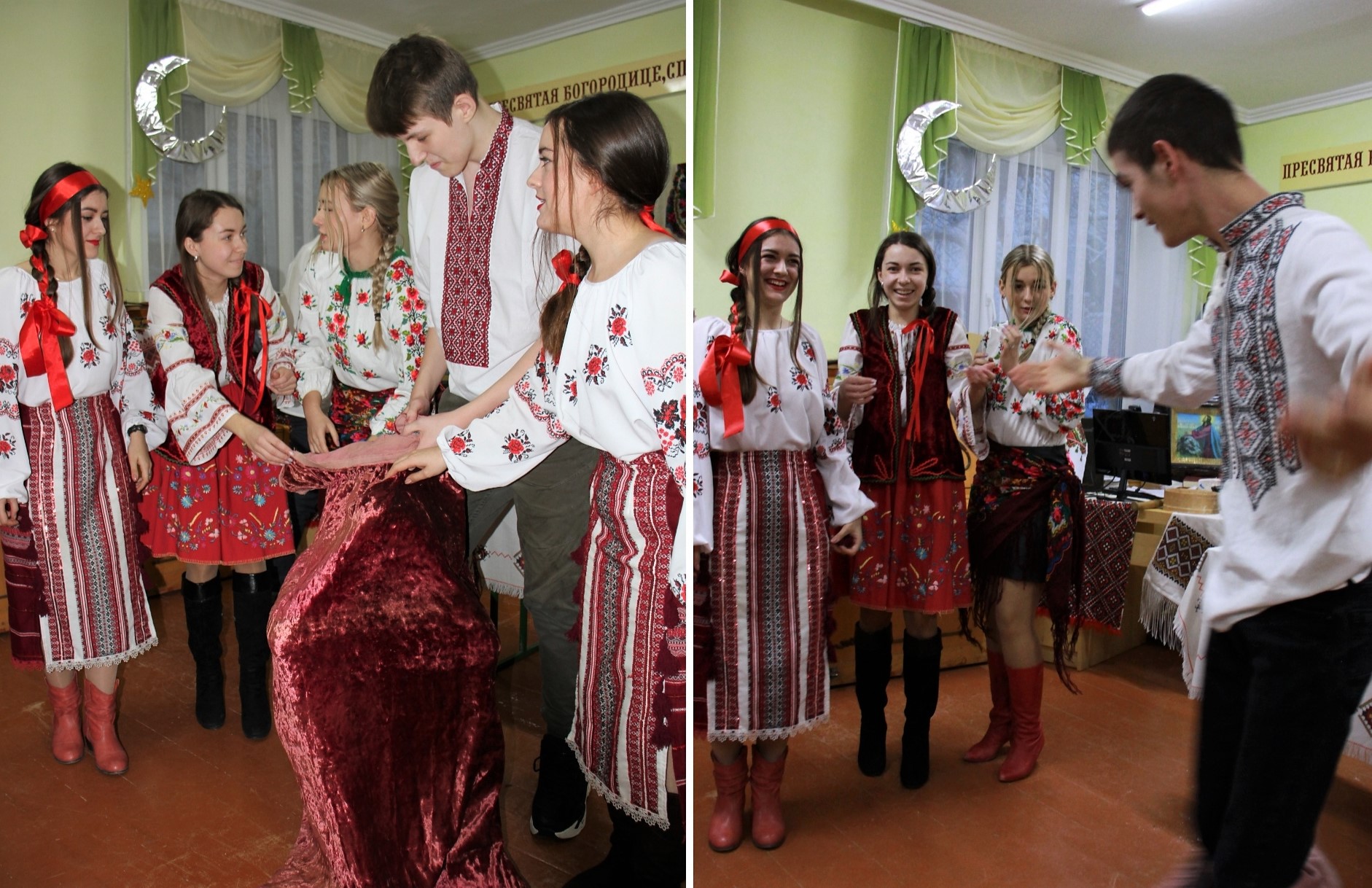Ось такий гостинець від парубків
